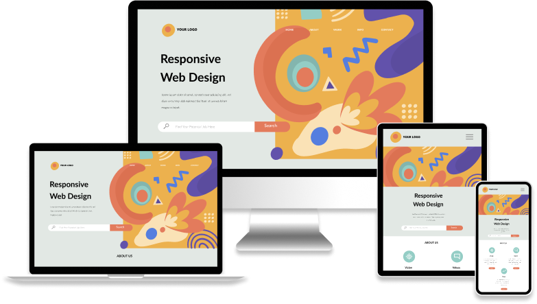 responsive web design image